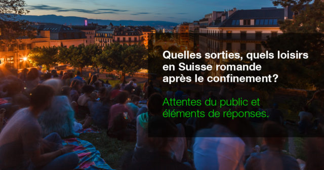 Quels loisirs demain, et quelles attentes du public, après le confinement ?